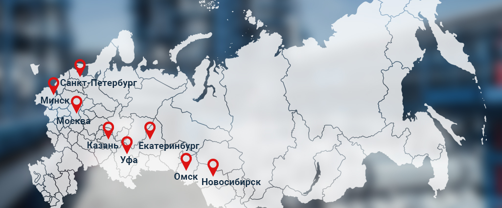 Торговая сеть компании ПРАБО